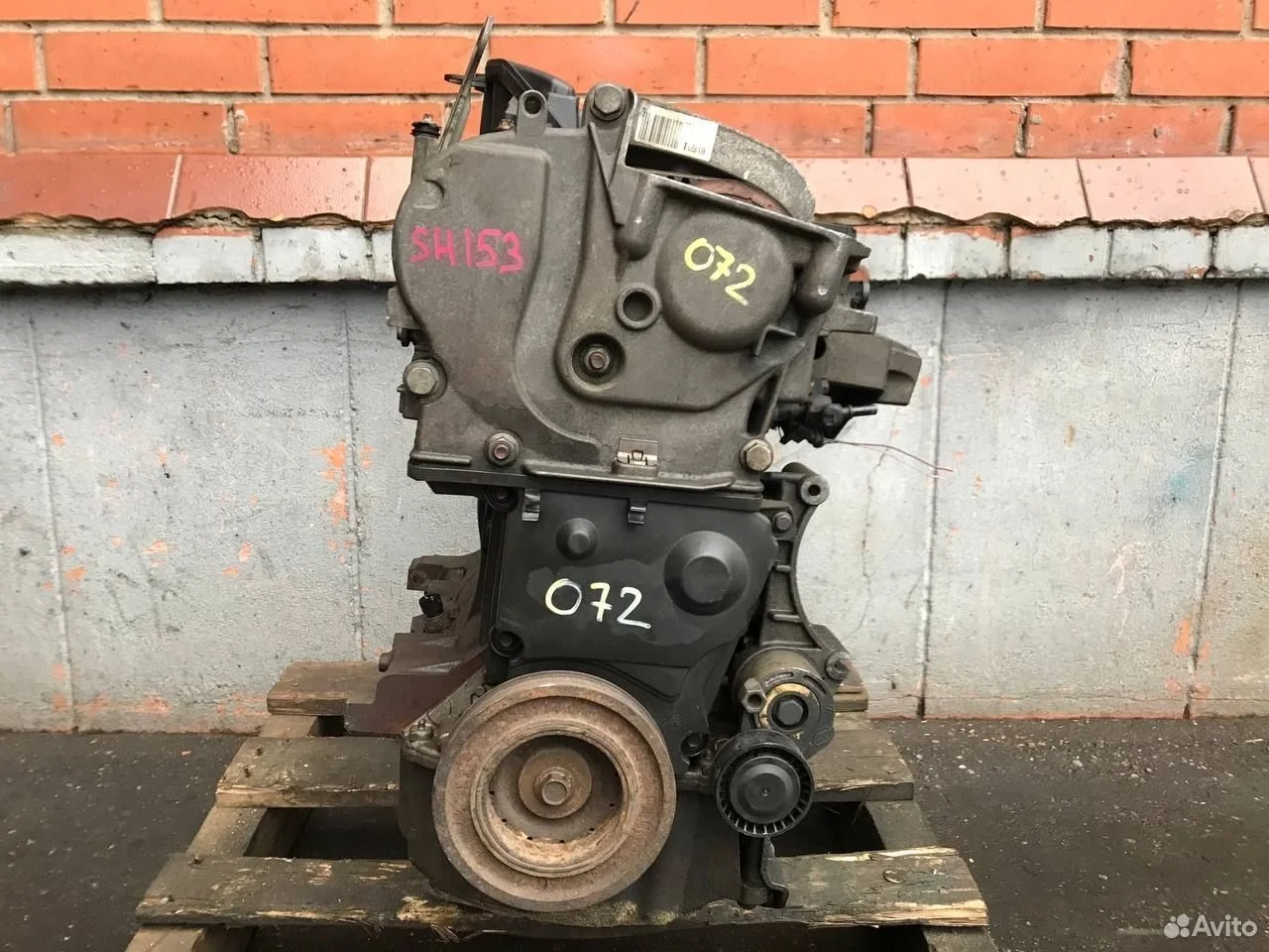 Двигатель renault nissan lada k4m 1.6