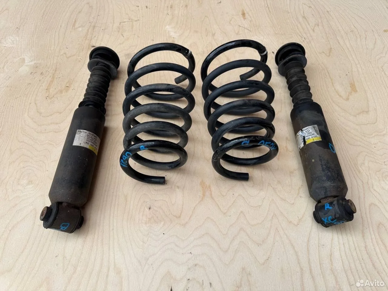 Амортизаторы пружины комплект volvo xc90 2003-2014