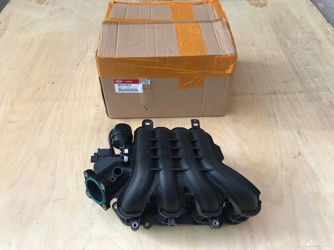 Впускной коллектор hyundai solaris 2 rio 4 g4lc