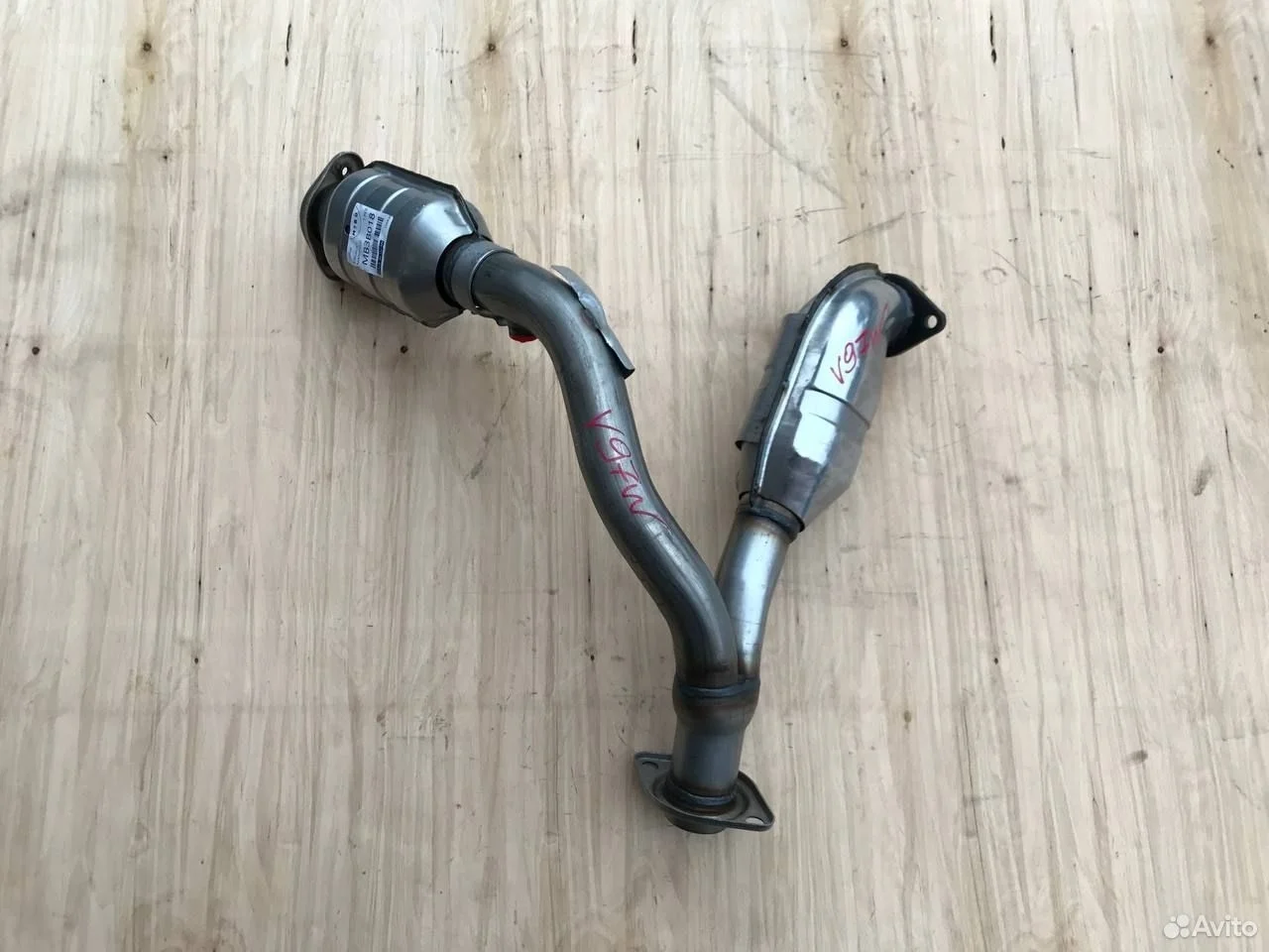 Приемная труба катализаторы mitsubishi pajero 3 4