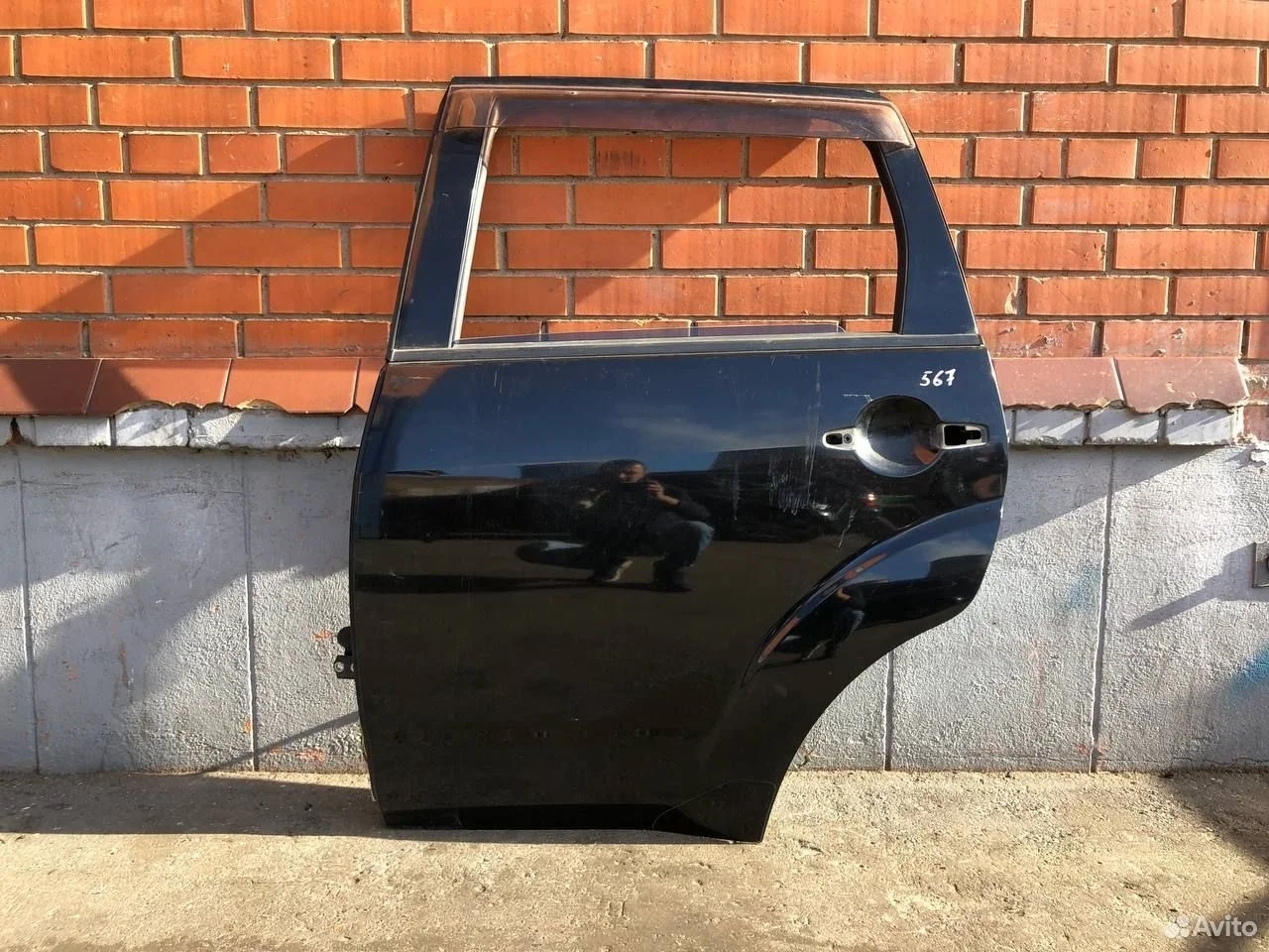 Дверь задняя левая peugeot 4007 c-crosser xl