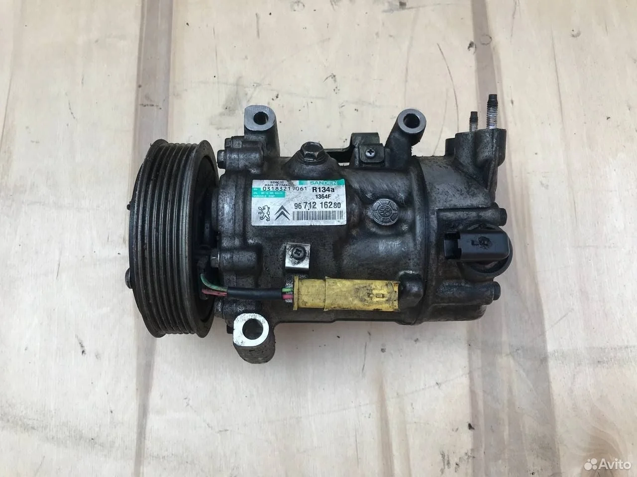 Компрессор кондиционера peugeot citroen ep6 5fw