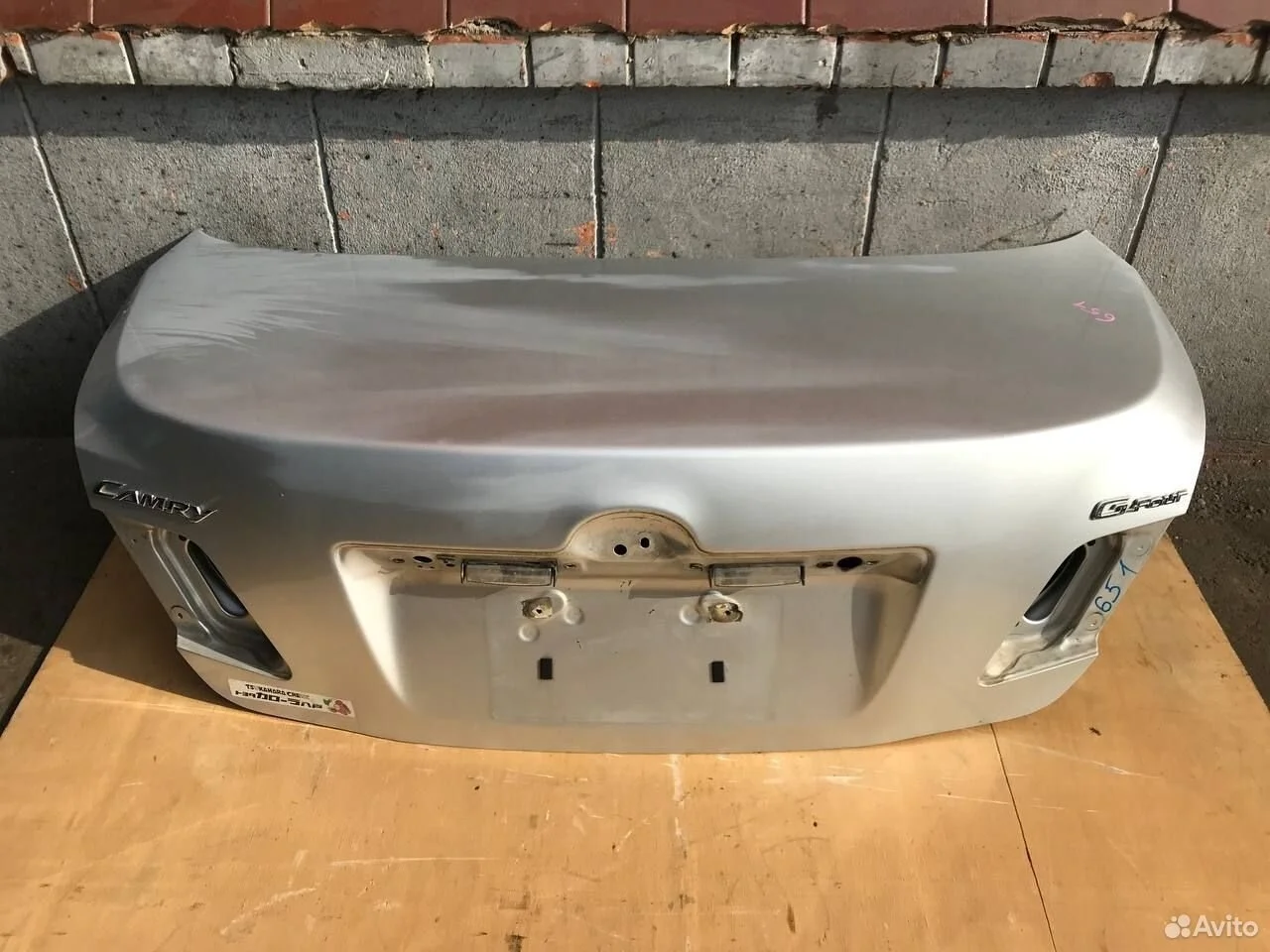 Крышка багажника toyota camry 40