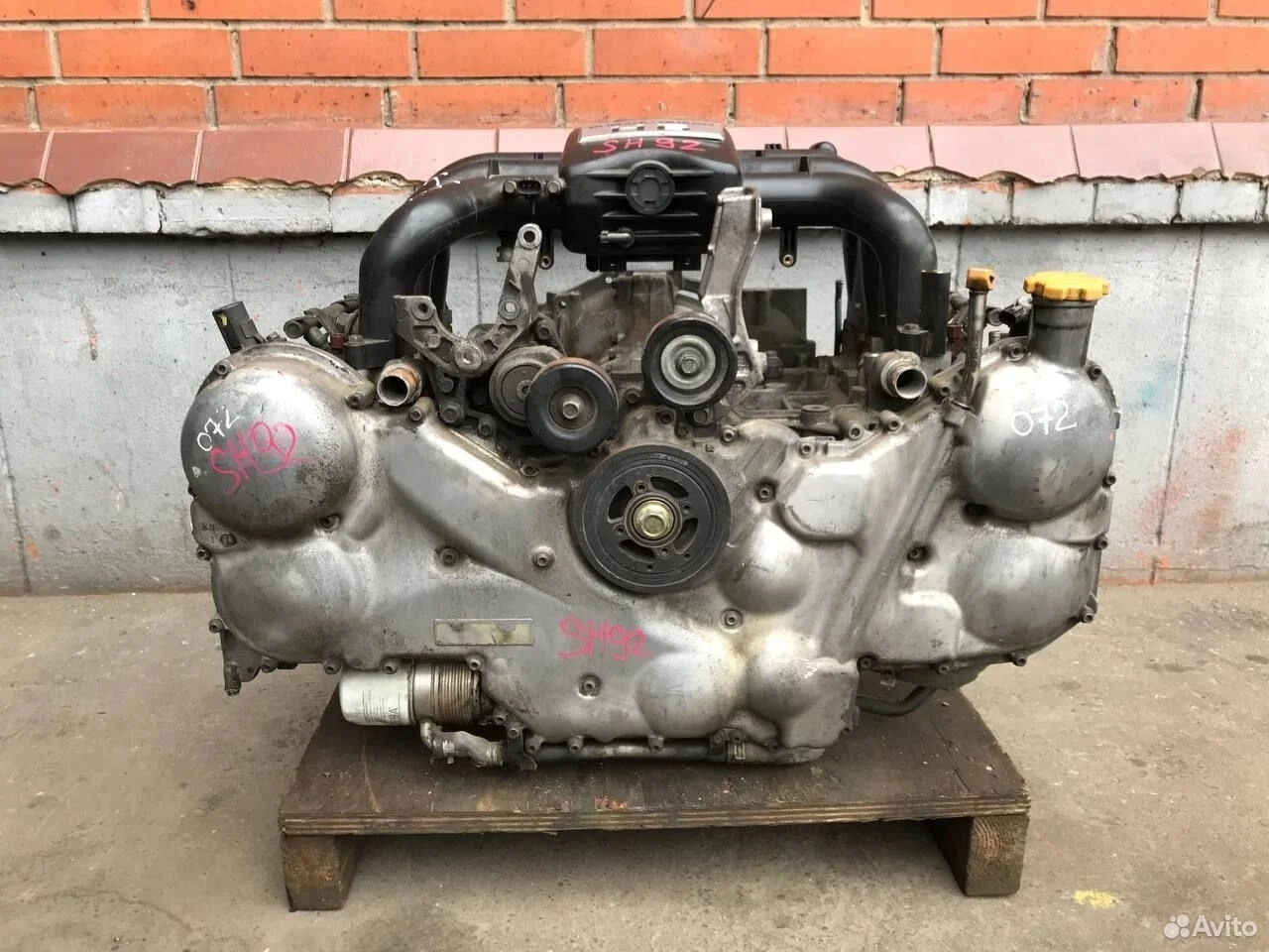 Двигатель subaru legacy tribeca ez30 3.0