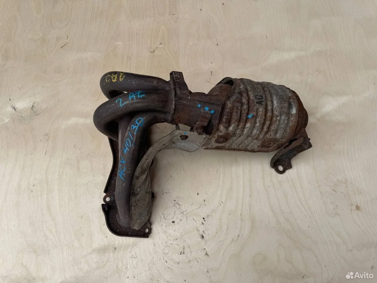 Катализатор toyota alphard anh25 rav4 aca30 2az 2