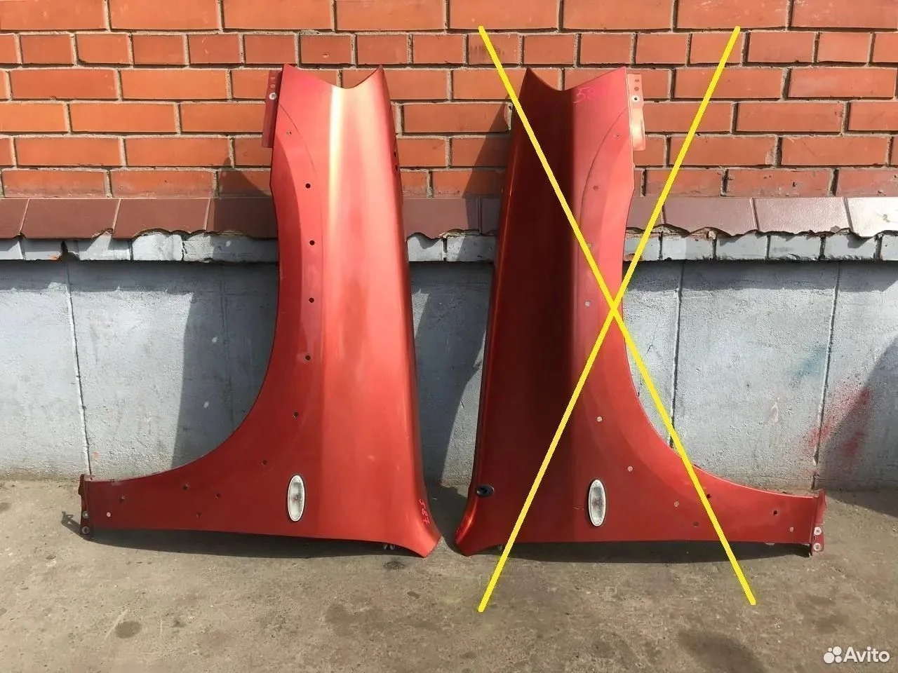 Крыло левое mazda tribute под расширитель