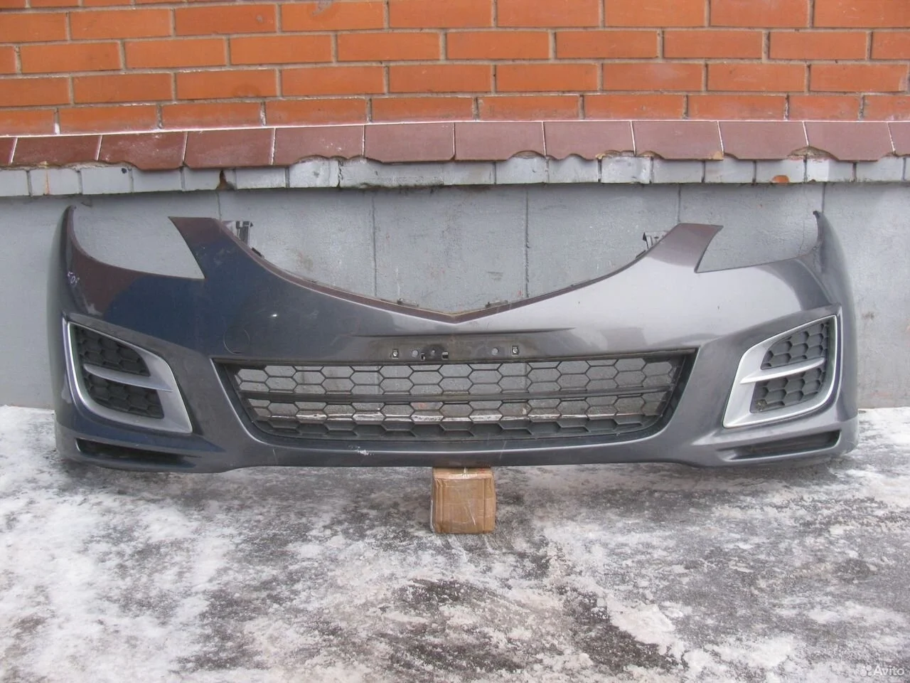 Передний бампер mazda 6 gh спорт