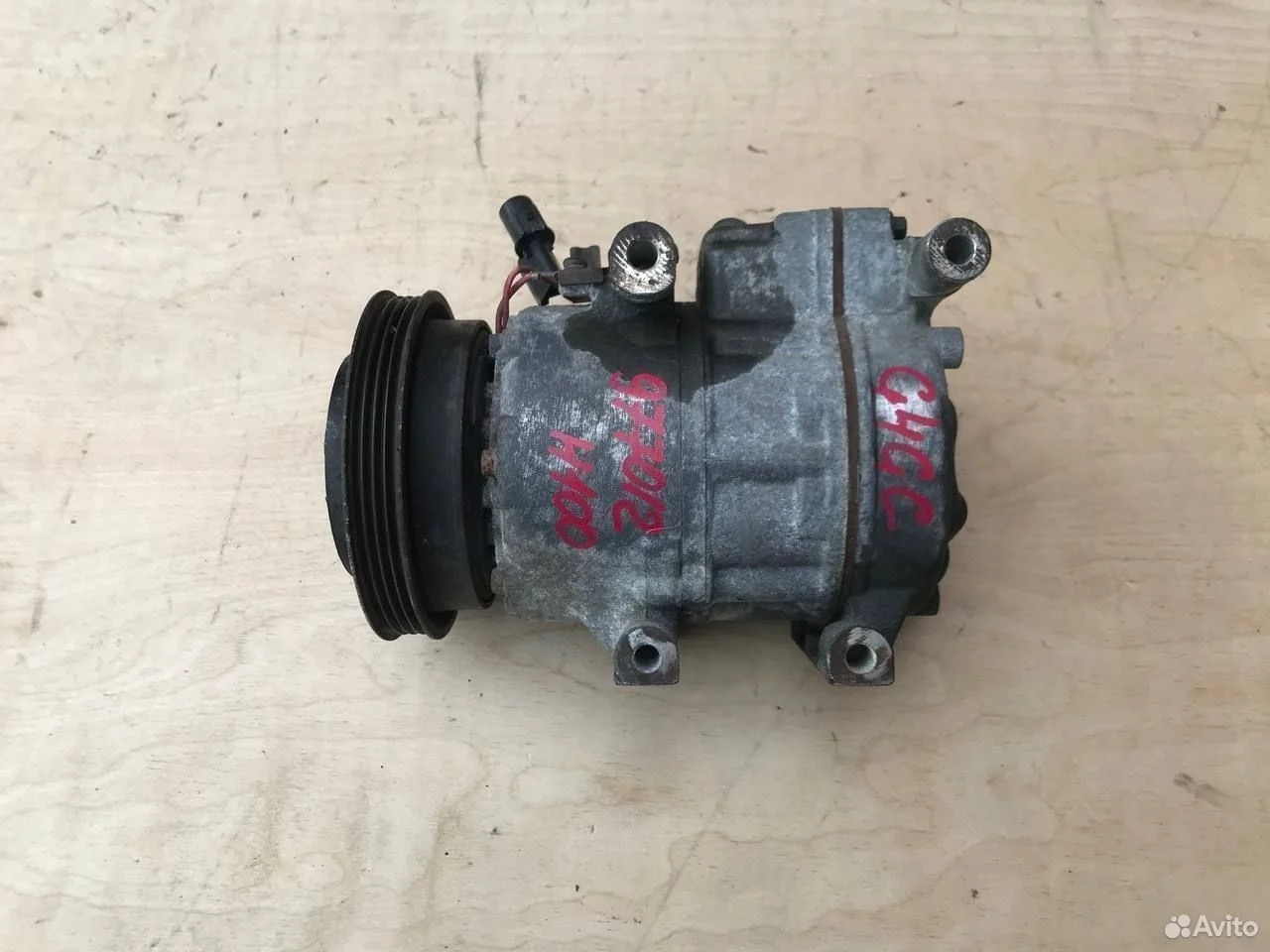 Компрессор кондиционера hyundai elantra kia ceed