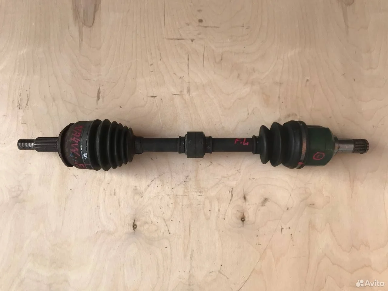 Привод передний левый mitsubishi grandis na4w