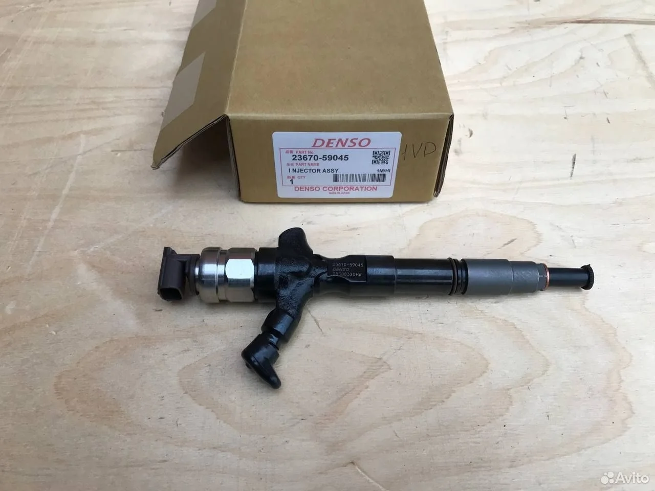 Форсунка toyota land cruiser prado 1kd-ftv