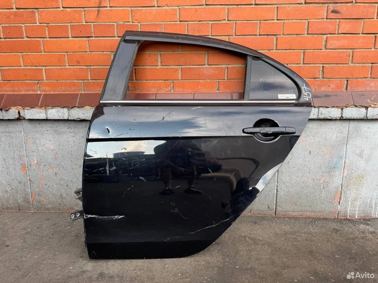 Дверь задняя левая mitsubishi lancer x 10 седан