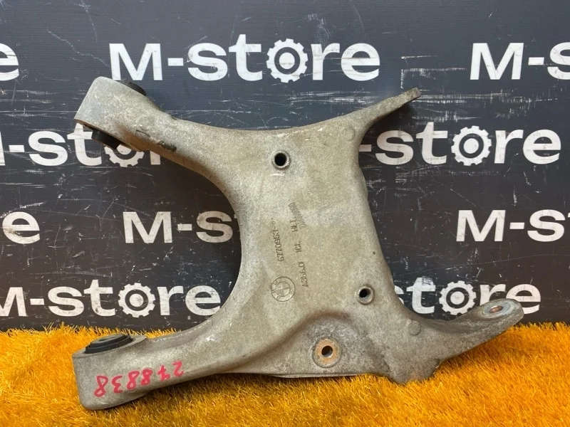 Рычаг подвески нижний Bmw X5 2008 6770953 E70 N52B30A, задний левый