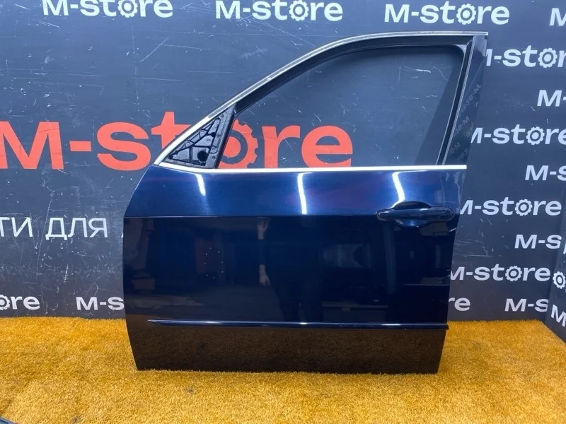 Дверь Bmw X5 2008 41517211423 E70 N52B30A, передняя левая