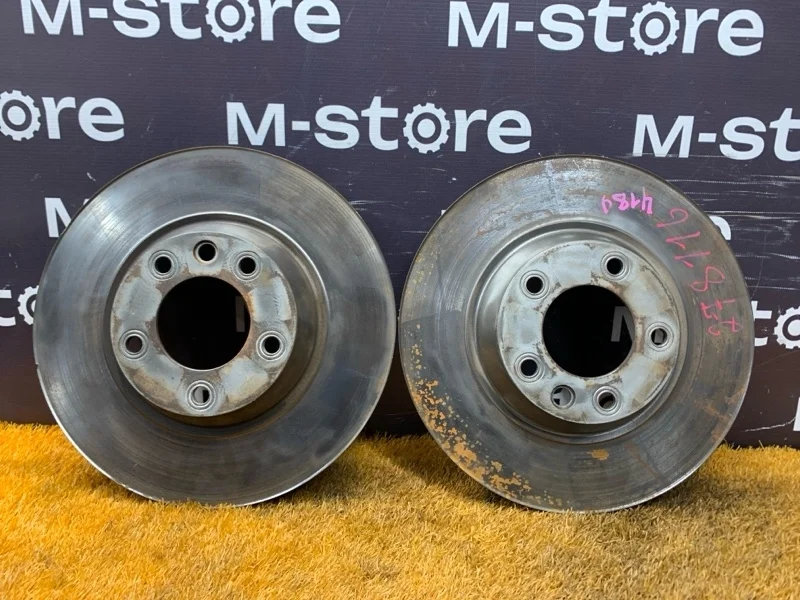 Диск тормозной Volkswagen Touareg 2008 7L8615302 7L BHK, передний