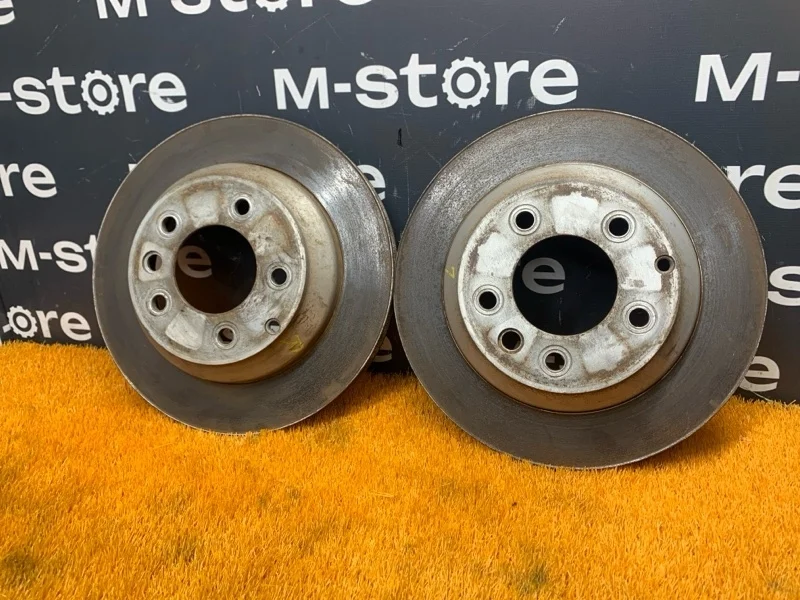 Диск тормозной Audi Q7 2007 7L8615601C 4L BAR, задний