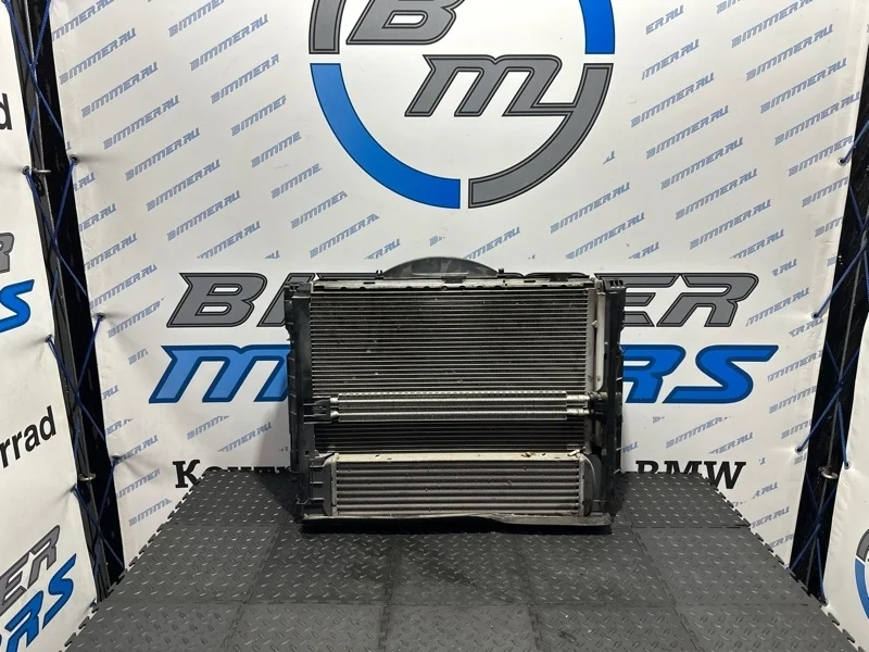 Кассета радиаторов Bmw 335I 2010 17117547059 E92 N55B30A