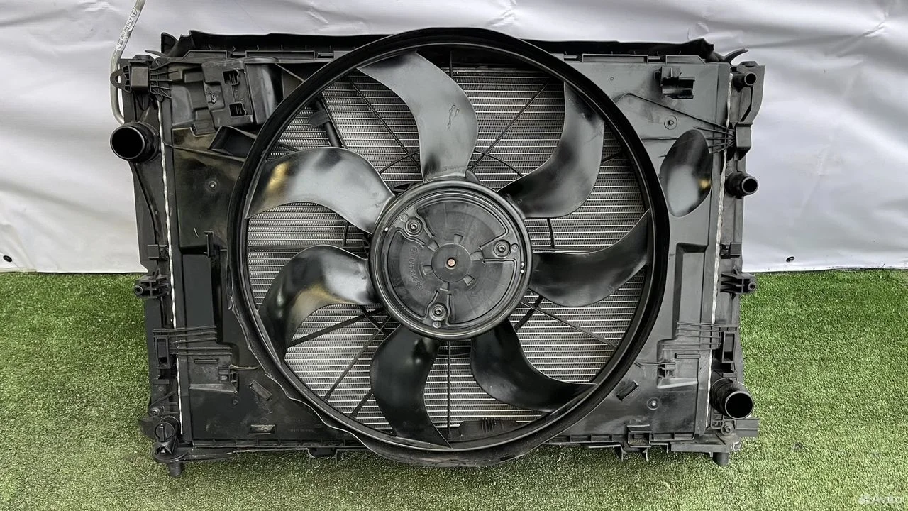 Кассета радиаторов в сборе om654 mercedes w213