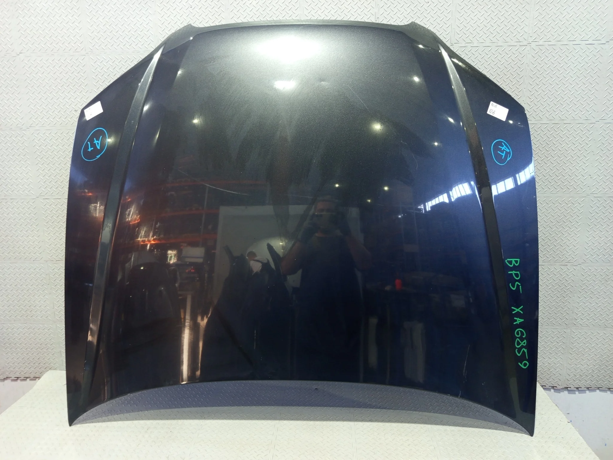 КАПОТ SUBARU LEGACY BL5 BL9 BLE BP5 BP9 BPE 57229AG0009P АЛЮМИНИЕВЫЙ темно-серый, 65Z XA6859