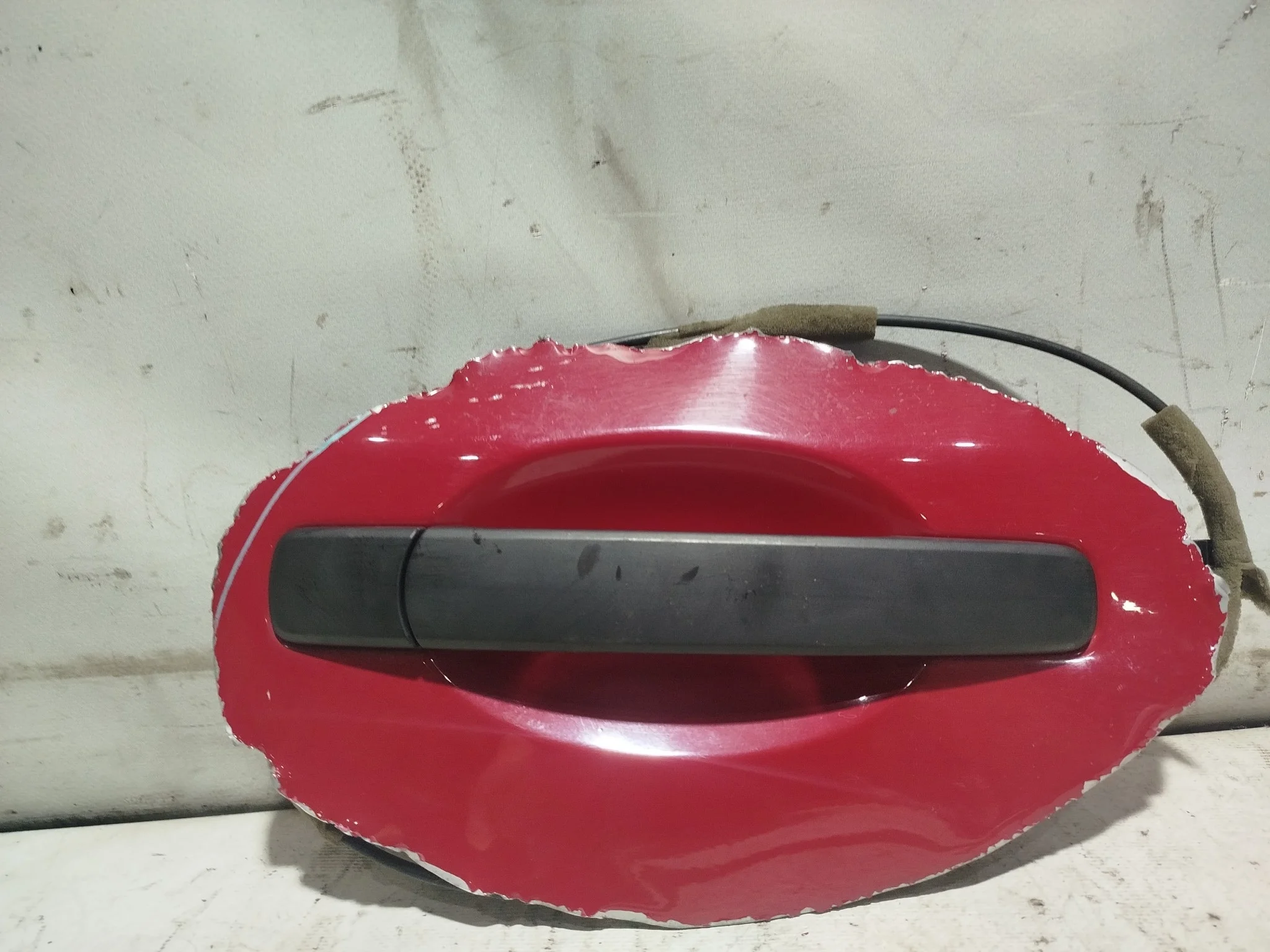 РУЧКА ДВЕРИ ВНЕШНЯЯ NISSAN X-TRAIL DNT31 NT31 T31 TNT31 ЗАДНЯЯ ПРАВАЯ 80640CA012 некрашенный, AX6 XA6507