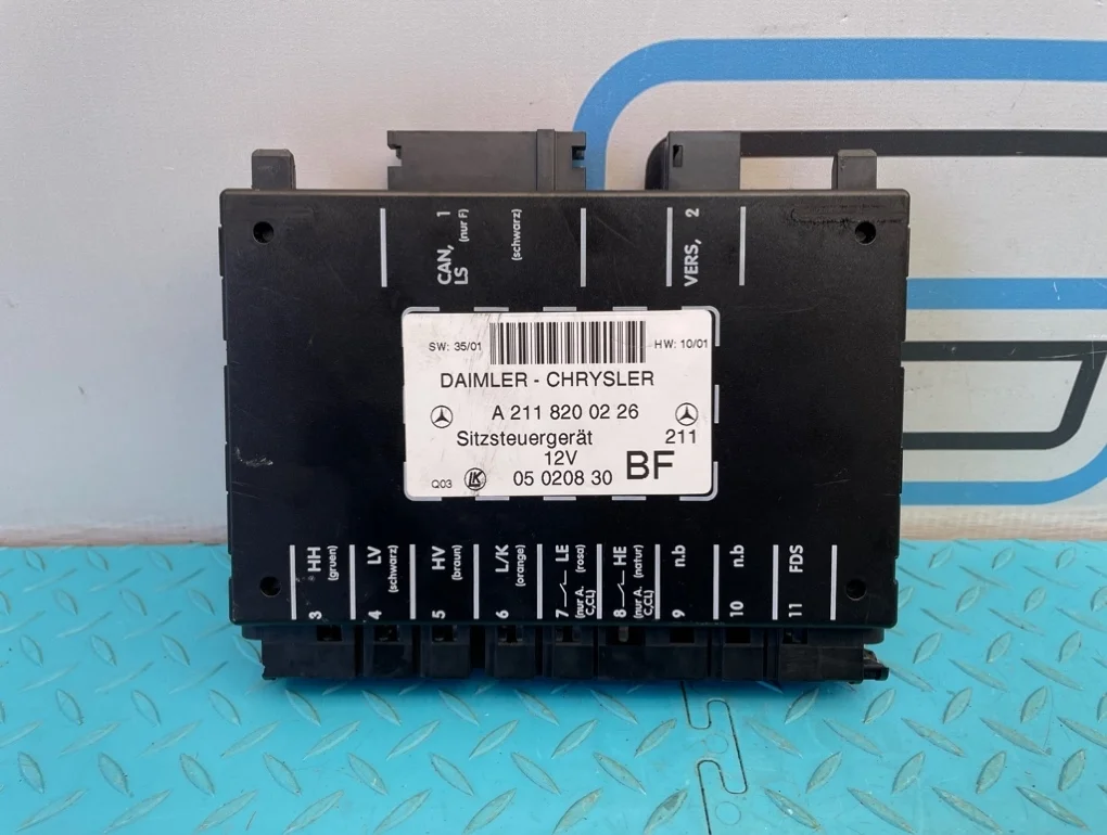 Блок сиденья Mercedes-Benz E-Class 2002 A2118200226 W211 112.949 3.2, передний левый