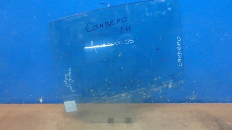 Стекло двери заднее левое Renault Sandero