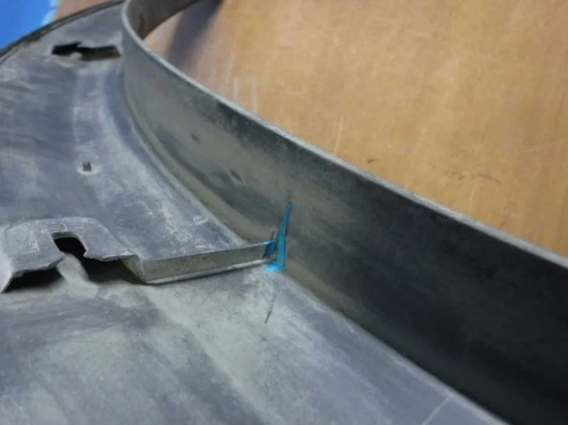 Накладка крыла задняя левая Volvo XC70