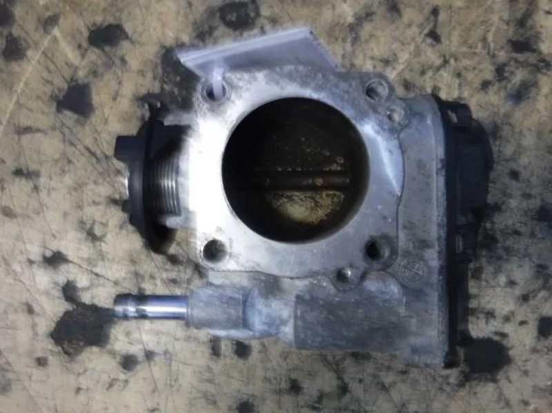 Заслонка дроссельная механическая Chevrolet Aveo