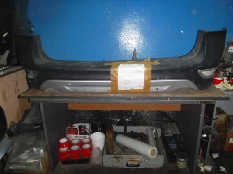 Бампер задний Volvo XC70