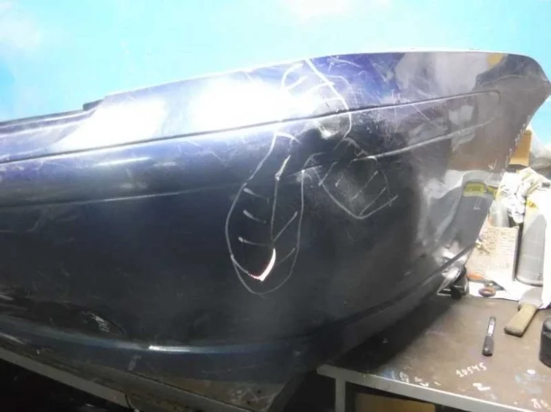 Бампер задний Fiat Albea