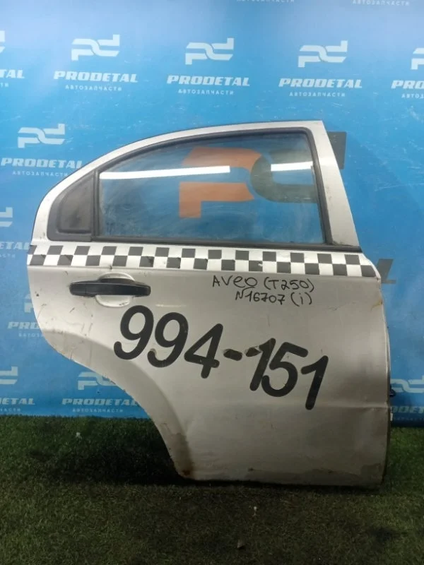 Дверь задняя правая Chevrolet Aveo T250 2005-2011