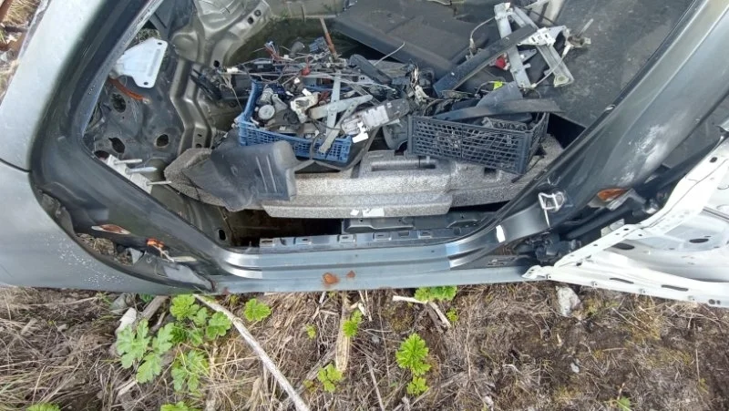 Порог со стойкой левый Volkswagen Jetta 2006-2011