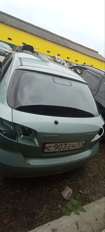 Дверь багажника со стеклом Chevrolet Lacetti F16D3