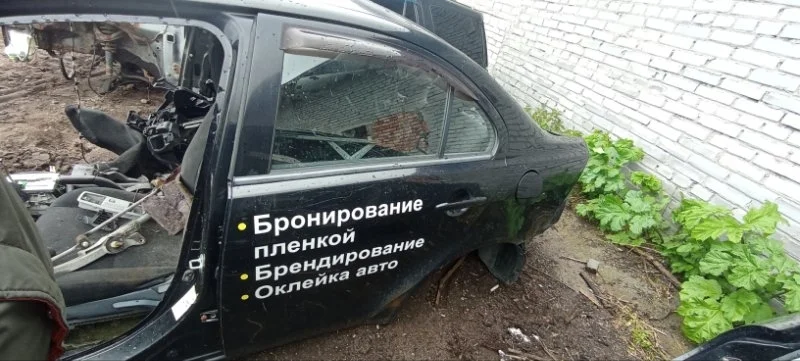 Дверь задняя левая Mitsubishi Lancer 10 CY