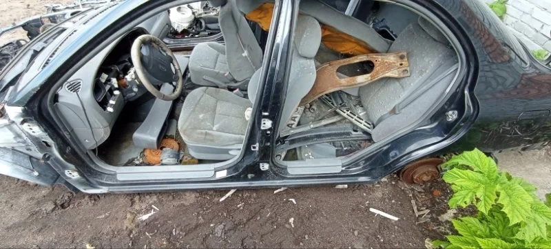 Порог со стойкой левый Kia Spectra S6D 2001-2011