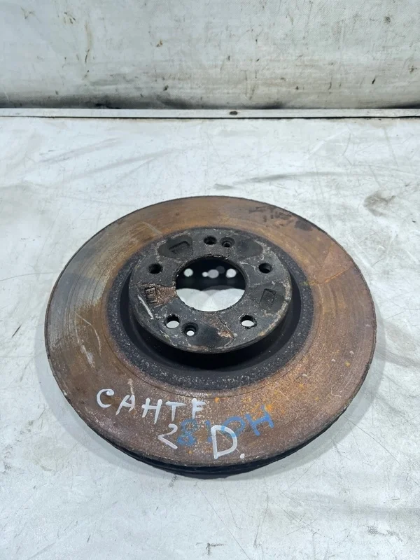 Диск тормозной передний Hyundai Santa fe 2 2009