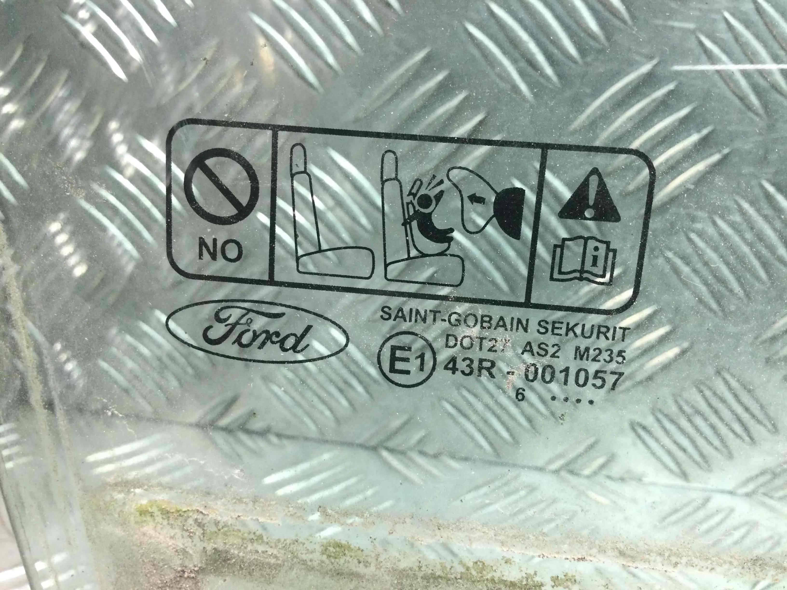 Стекло двери передней правой Ford C-MAX 1 поколение (2003-2007) бензин 1.8 i Механика Минивэн