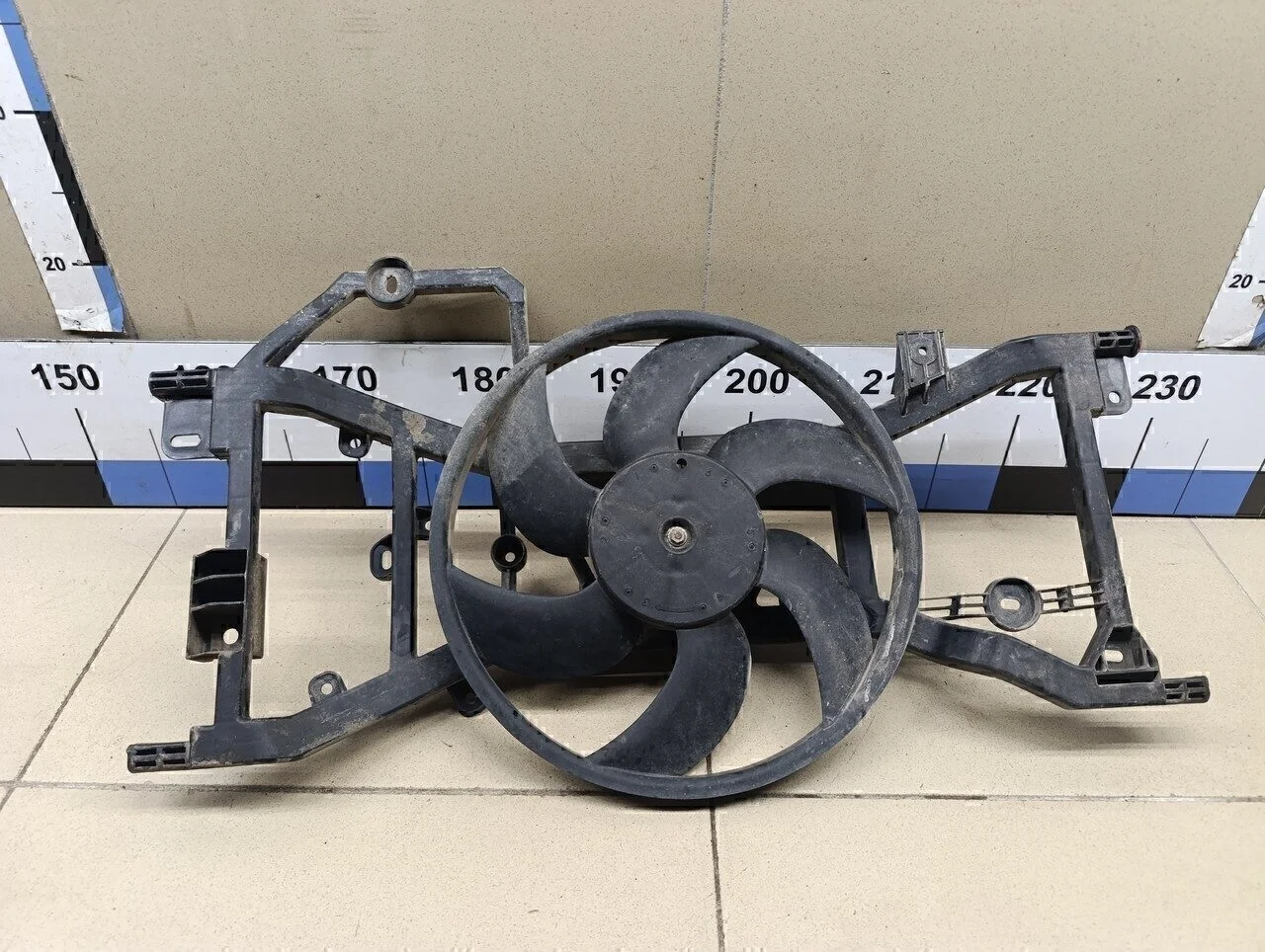 Вентилятор радиатора Duster 2012>