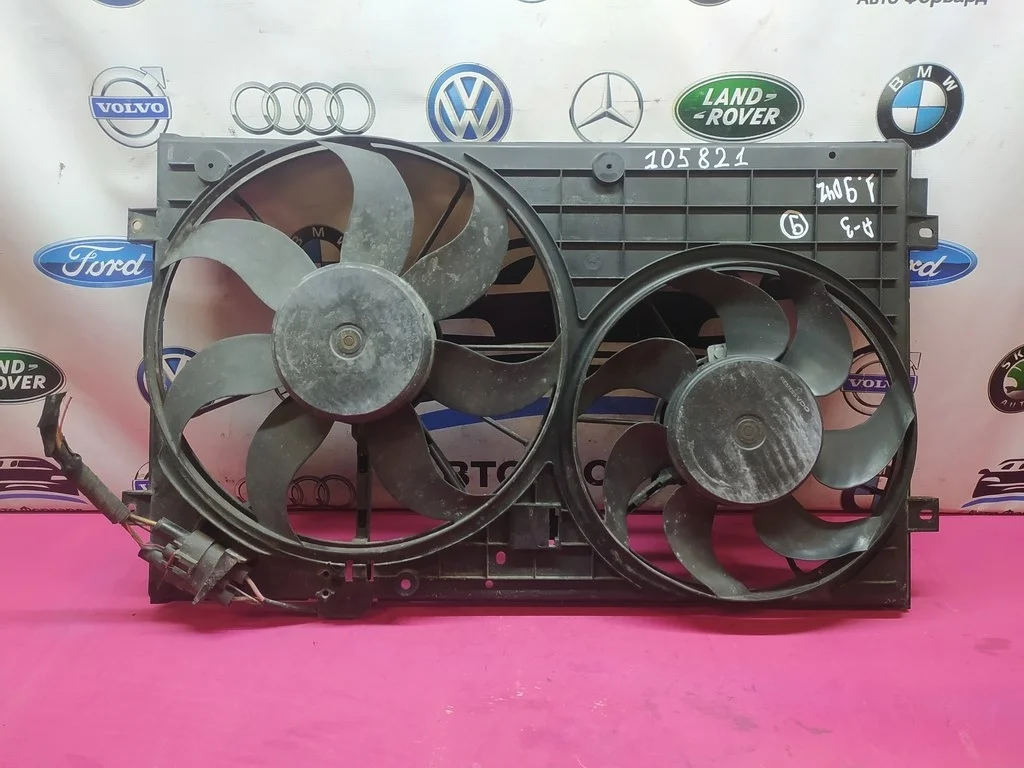 Вентиляторы радиатора Passat B6 B7 CC Tiguan Caddy