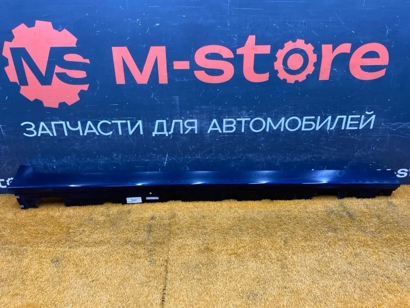 Накладка на порог Bmw 5-Series 2011 51777184774 F10 N20B20A, правая