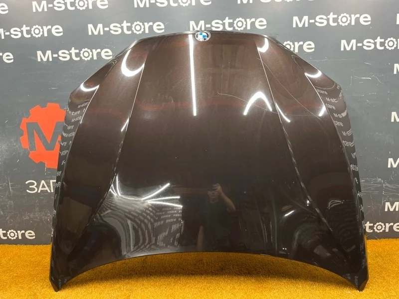 Капот Bmw X5 2013 41007381758 F15 N57D30A