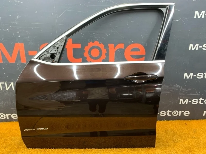 Дверь BMW X5 2013 41517386737 F15 N57D30A, передняя левая