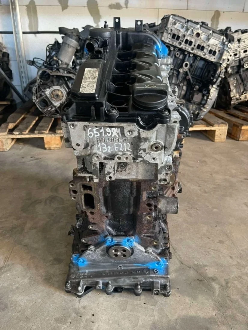 Двигатель 651924 Mercedes-Benz E W212 2.2 Дизель