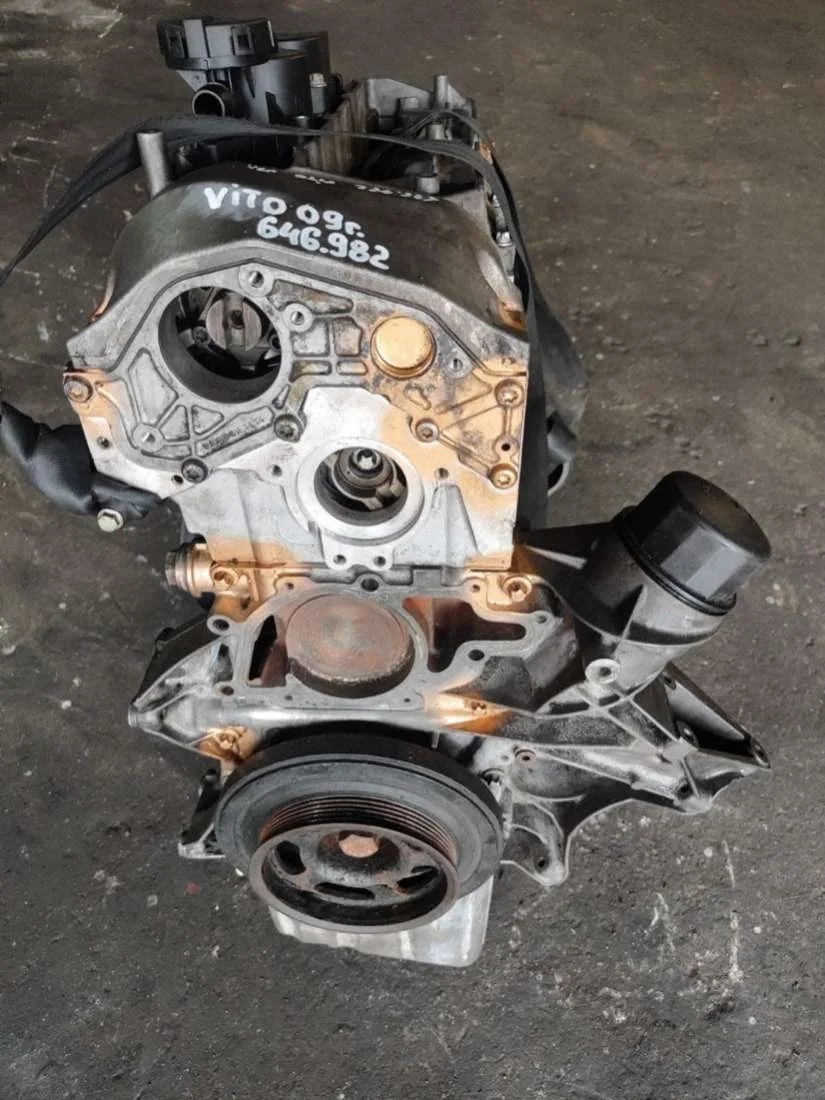 Двигатель 646982 Mercedes-Benz Vito W639 2.2 Дизель