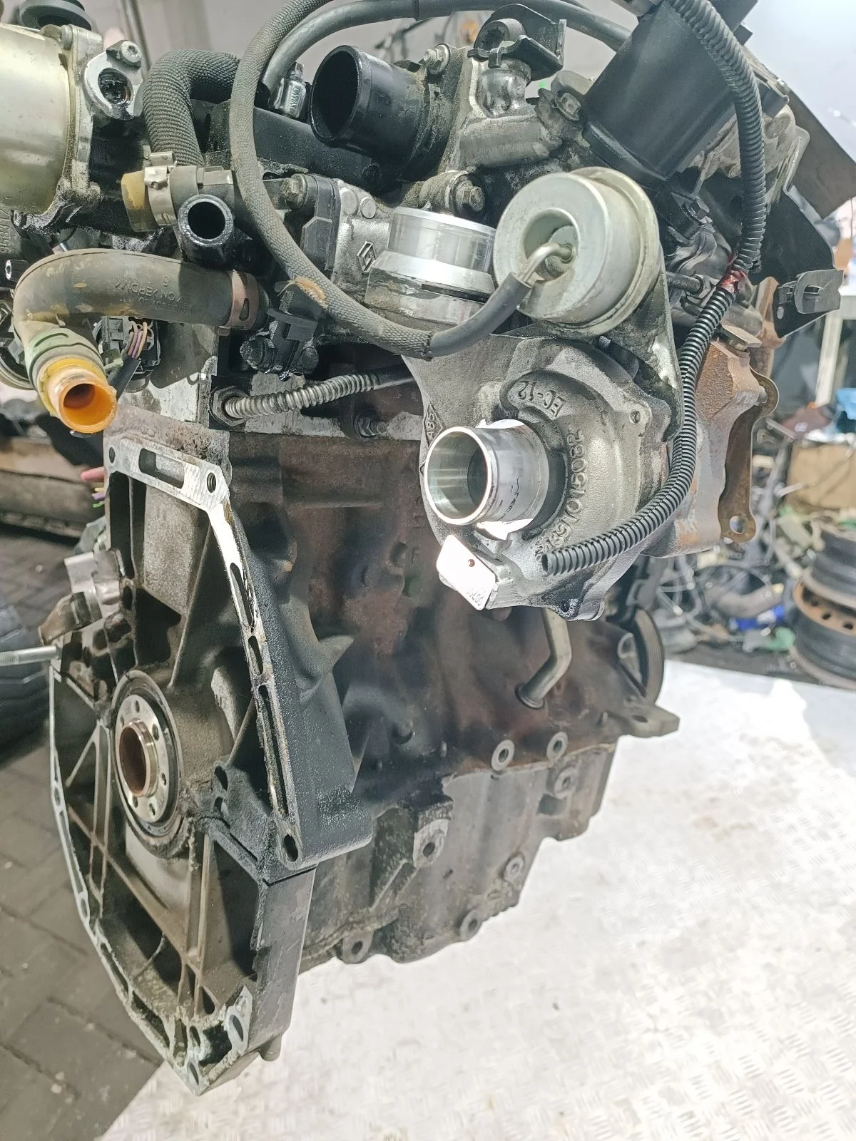 Двигатель K9K796 Dacia Logan 1 1.5 Дизель