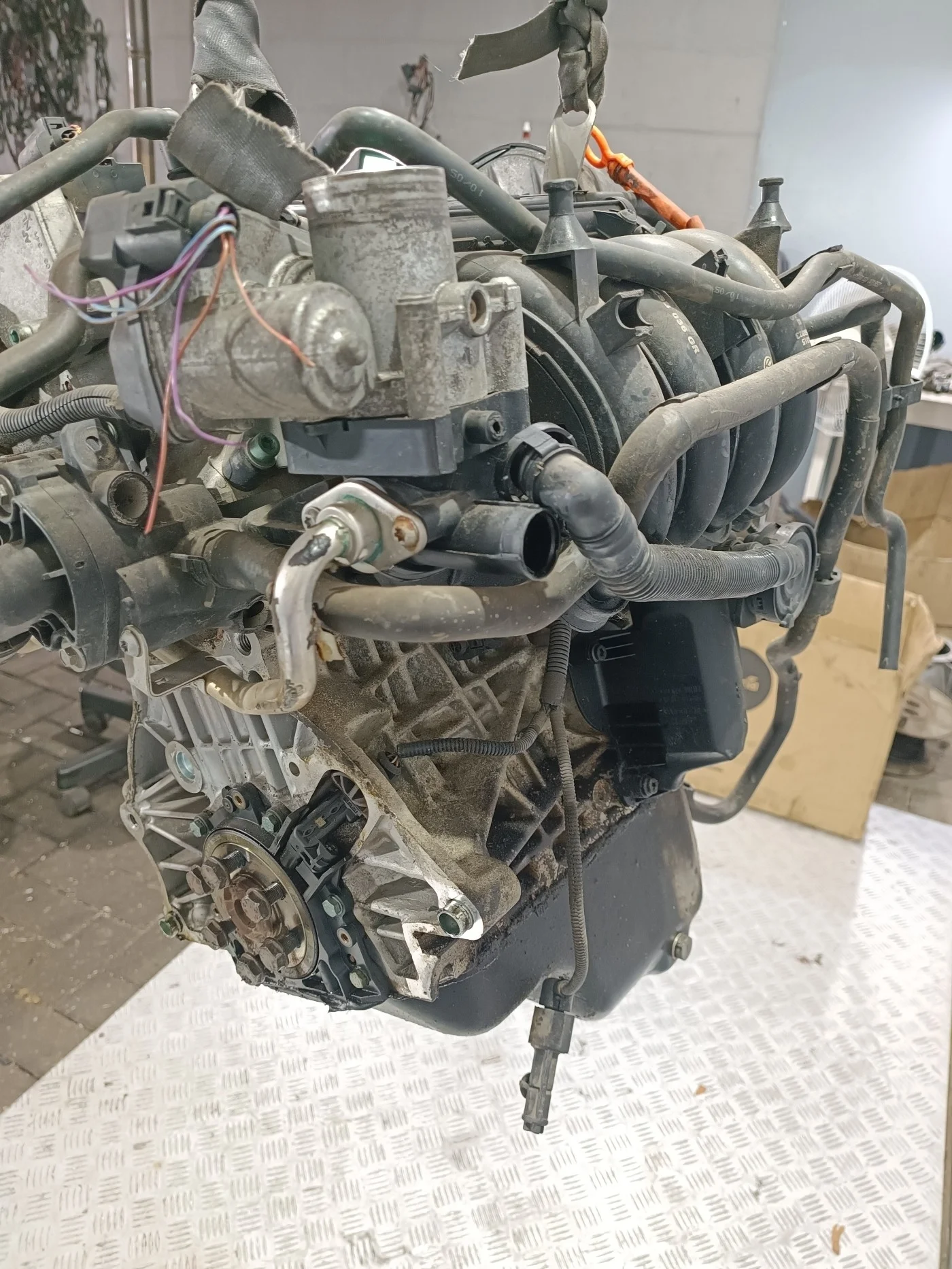 Двигатель BKY Seat Ibiza 3 1.4 Бензин