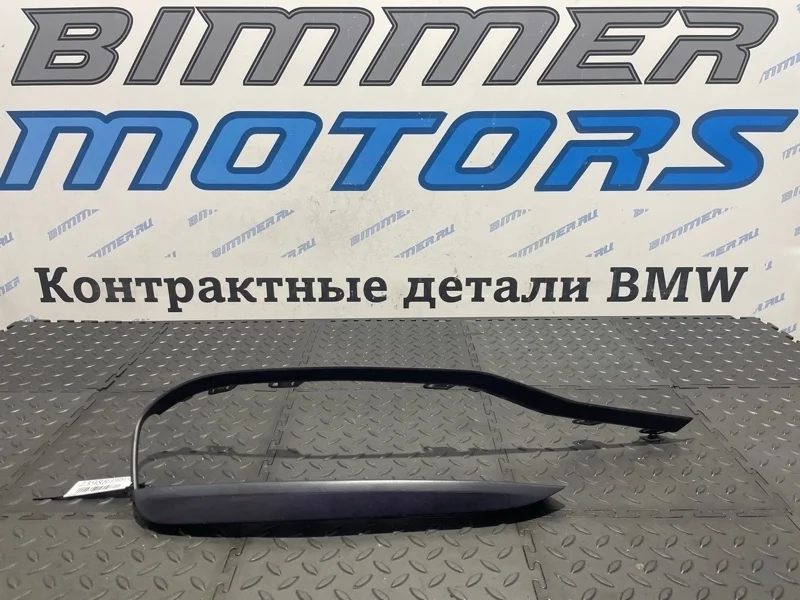Накладка бампера BMW 316i 51117396853 F30 N13B16A, передняя левая