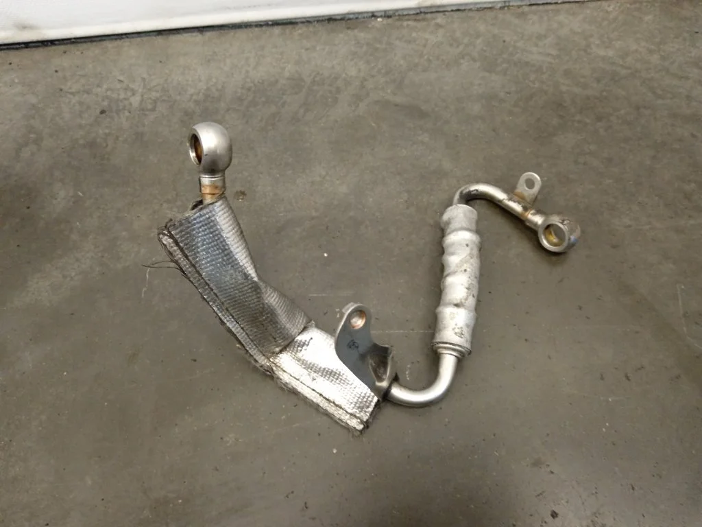 Трубка маслянная Audi Q5 2014 8R