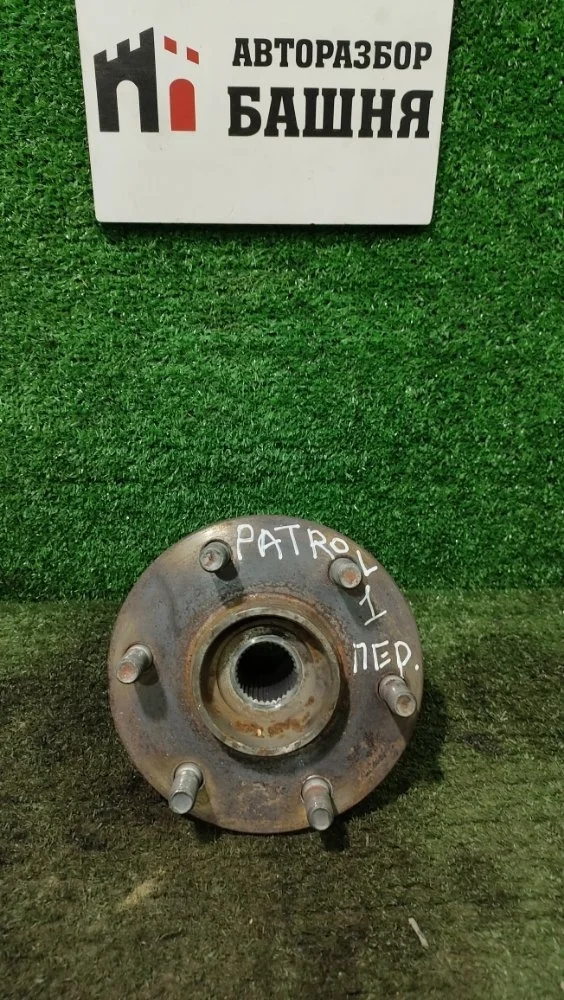 Ступица Nissan Patrol 2011 402021LB0A Y62 VK56VD, передняя