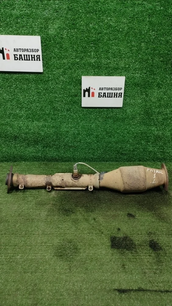 Труба приемная с катализатором Nissan Patrol 2011 200201LA0A Y62 VK56VD, левая