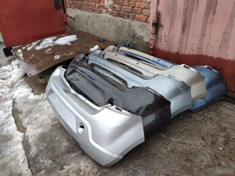 Бампер Renault Sandero 2009—2014 850229167R, задний